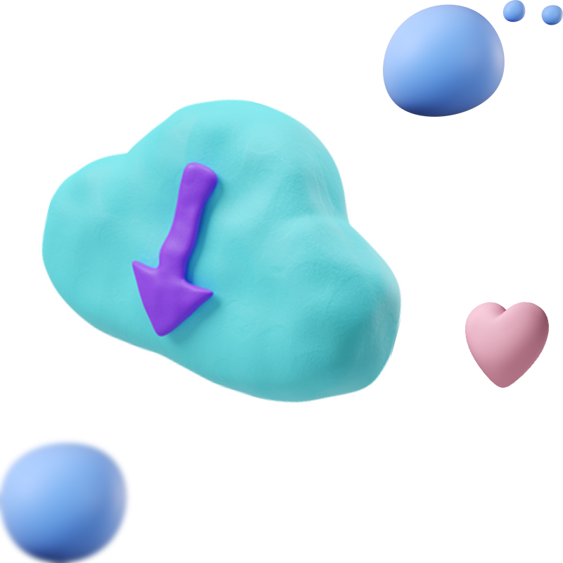 una nube de descarga